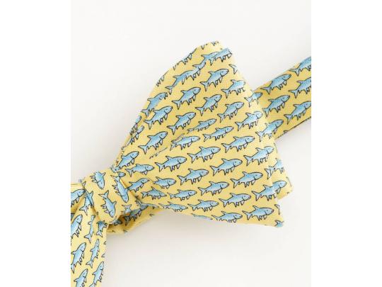 Vineyard Vines Silk Bowtie Bonefish Safety Yellow